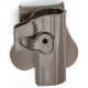 ASG Strike Systems Holster, CZ P-07 and CZ P-09, Polymer, FDE (18431)